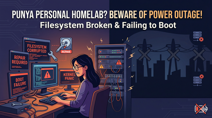 Punya Personal Homelab? Beware of Power Outage